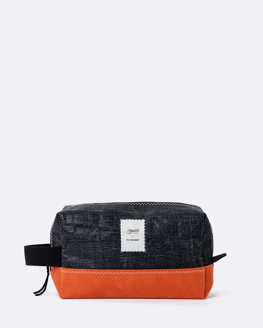 Trousse de toilette Windy Défi Azimut · Cuir orange