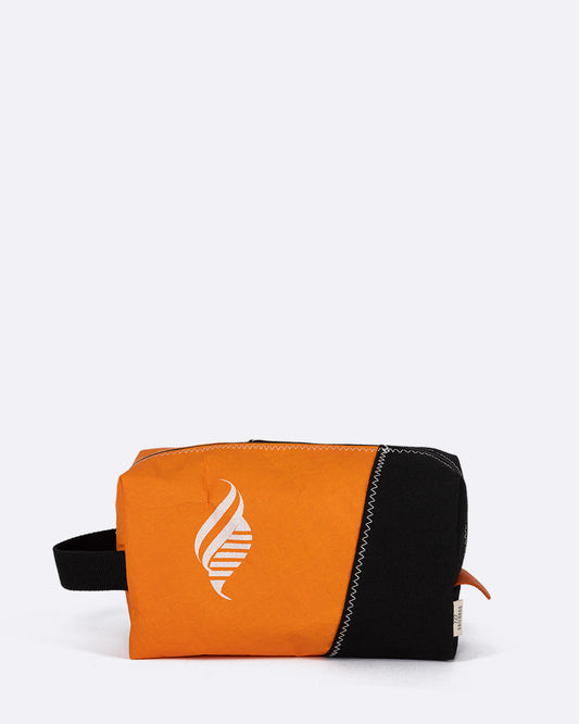Trousse de toillette Windy - Orange Noir Caraïbes